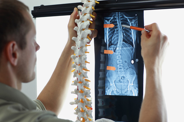 checking x-ray